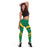 Jamaica Cricket Tallawahs Leggings Fi Wi Tallawahs Champions LT01