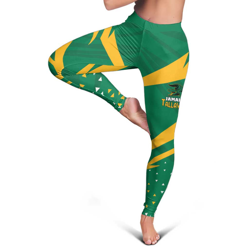 Jamaica Cricket Tallawahs Leggings Fi Wi Tallawahs Champions LT01