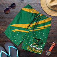 Jamaica Cricket Tallawahs Shorts for Men Fi Wi Tallawahs Champions - Wonder Print Shop
