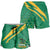 Jamaica Cricket Tallawahs Shorts for Women Fi Wi Tallawahs Champions - Wonder Print Shop