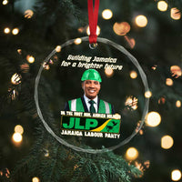 Jamaica Labour Party Crystal Glass Ornament Andrew Holness JLP Supporter Gifts TS10