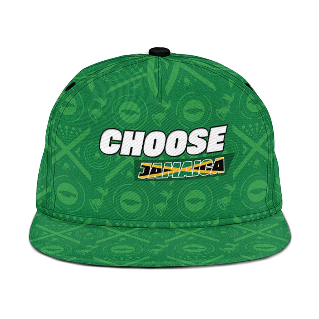 Jamaica Labour Party Snapback Cap Choose Jamica - Wonder Print Shop