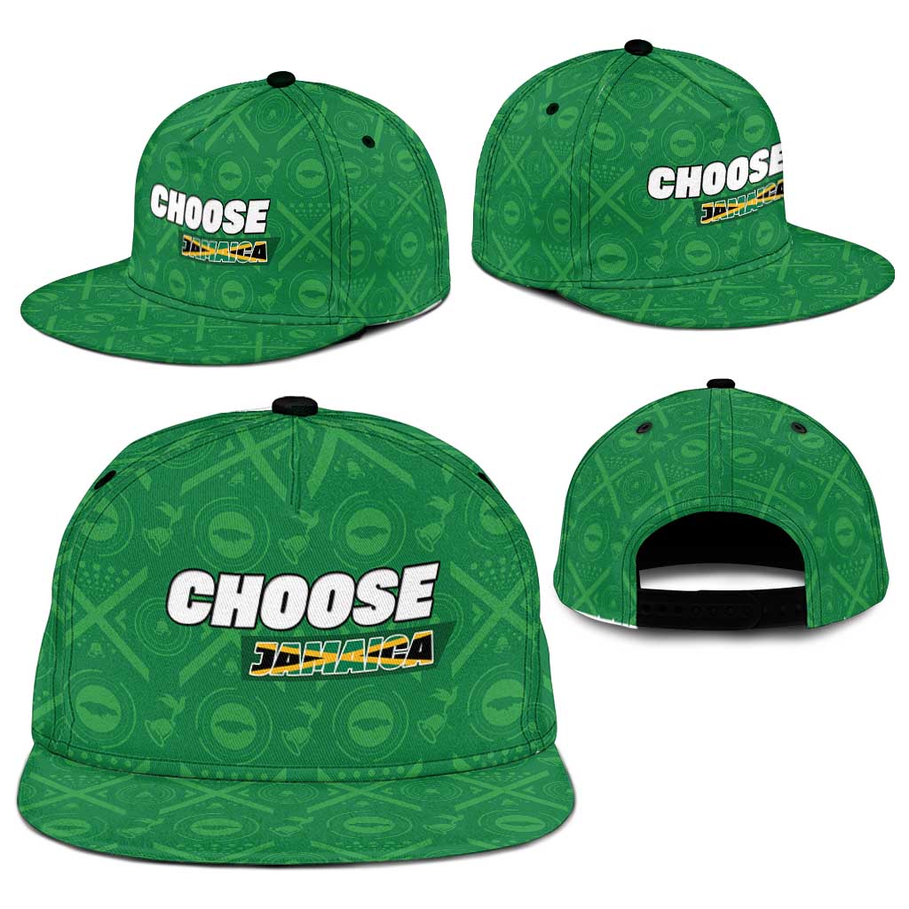 Jamaica Labour Party Snapback Cap Choose Jamica - Wonder Print Shop