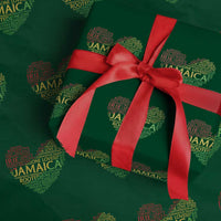Jamaica Reggae Wrapping Paper Roll One Love Rasta Culture - Wonder Print Shop
