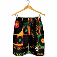 Jamaica Soccer 2026 Shorts for Men Reggae Stylized