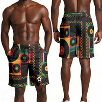 Jamaica Soccer 2026 Shorts for Men Reggae Stylized