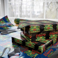 Jamaica Vacation Wrapping Paper Roll Straight Trippin Jamaica Family Girls Trip - Wonder Print Shop