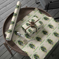 Jamaican Girl Wrapping Paper Roll Messy Bun Not Only Am I A Princess Im Jamaican Too - Wonder Print Shop