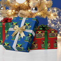 Jamaican Travel Wrapping Paper Roll Straight Trippin Jamaica Vacation Retro - Wonder Print Shop