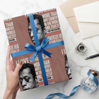 James Baldwin American Patriotic Wrapping Paper Roll I Love America More Than Any Country - Wonder Print Shop