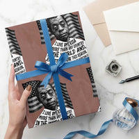 James Baldwin American Patriotic Wrapping Paper Roll I Love America More Than Any Country American Flag - Wonder Print Shop