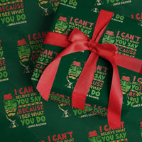 James Baldwin Wrapping Paper Roll I Can't Believe What You Say Because I See What You Do - Wonder Print Shop