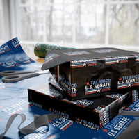 James Talarico US Senate 2026 Wrapping Paper Roll Texas Senate Race Stars and Stripes