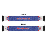 Japan 2026 Football Soccer Scarf Go Samurai Blue