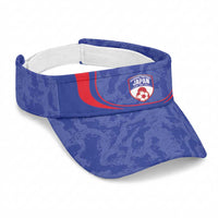 Japan 2026 Football Sun Visor Cap Go Samurai Blue