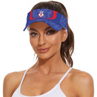 Japan 2026 Football Sun Visor Cap Go Samurai Blue