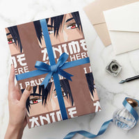 Japan Anime Manga Otaku Wrapping Paper Roll I Paused My Anime To Be Here Boys