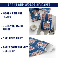 Japan Anime Manga Otaku Wrapping Paper Roll I Paused My Anime To Be Here Kawaii Girls