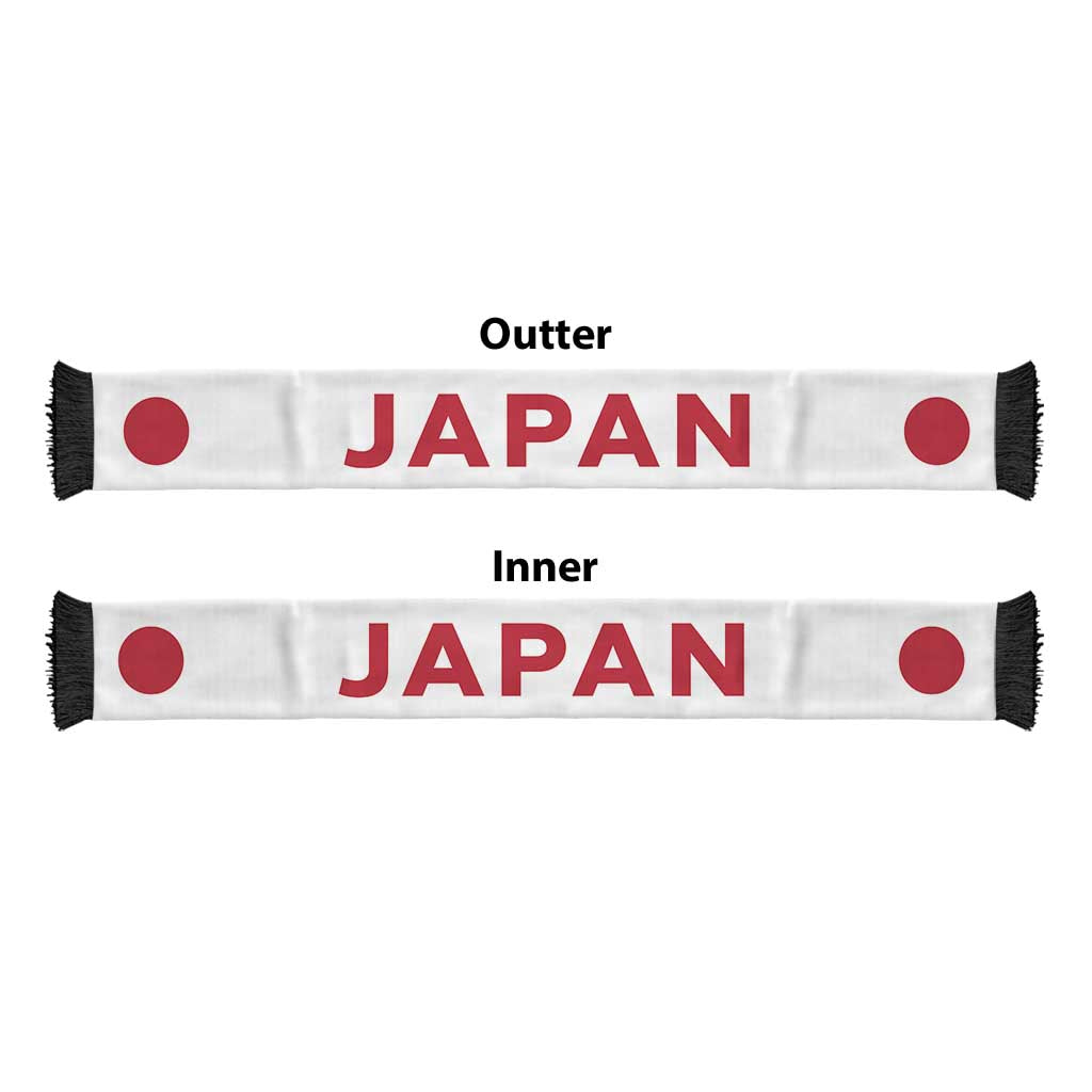 Japan Football 2026 Soccer Scarf Flag Style