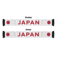 Japan Football 2026 Soccer Scarf Flag Style