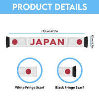 Japan Football 2026 Soccer Scarf Flag Style