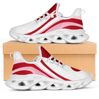Japan Football Clunky Sneakers Flag-Inspired Curve Style