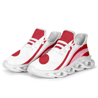 Japan Football Clunky Sneakers Flag-Inspired Curve Style