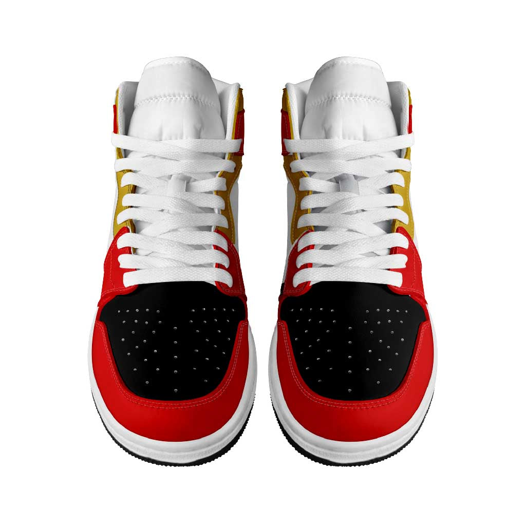 Japan High Sneakers AJ1 Classic National Flag Style - Wonder Print Shop