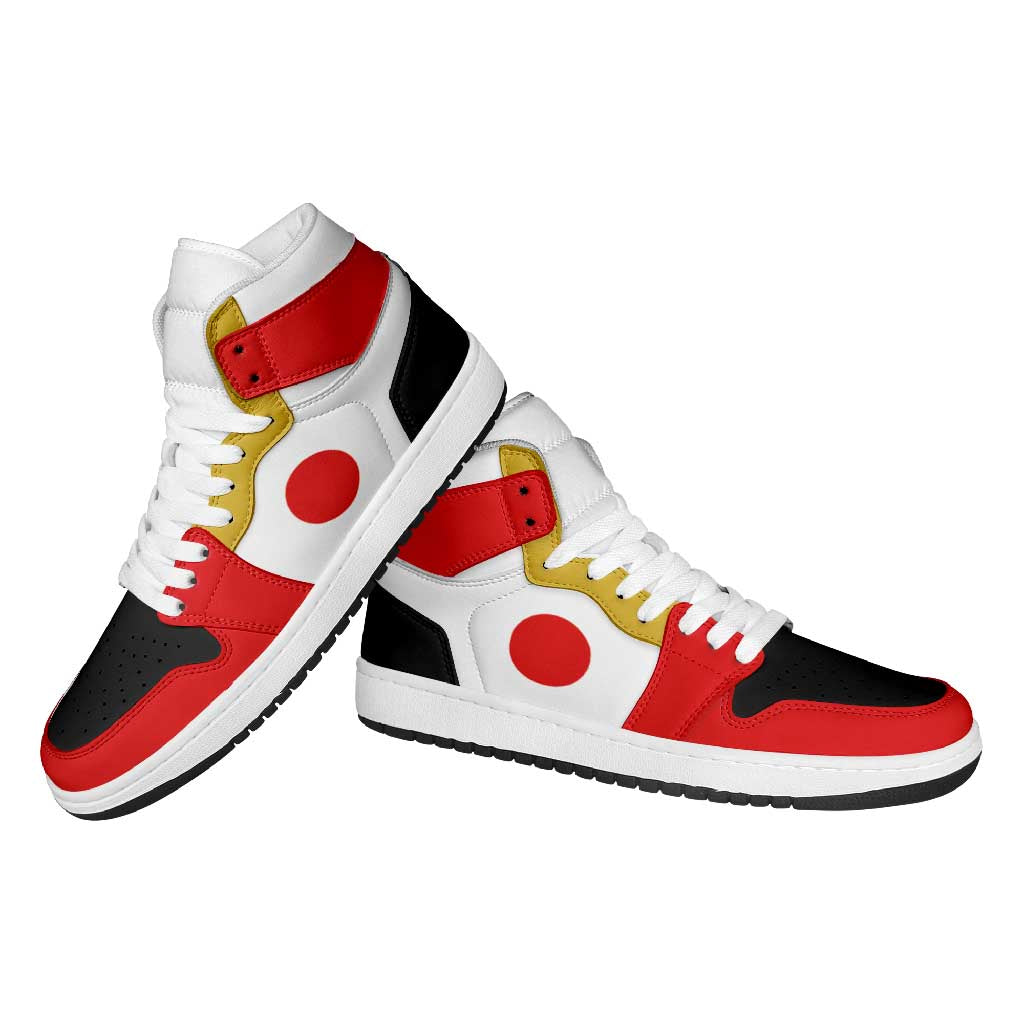 Japan High Sneakers AJ1 Classic National Flag Style - Wonder Print Shop