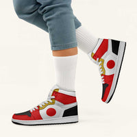 Japan High Sneakers AJ1 Classic National Flag Style - Wonder Print Shop