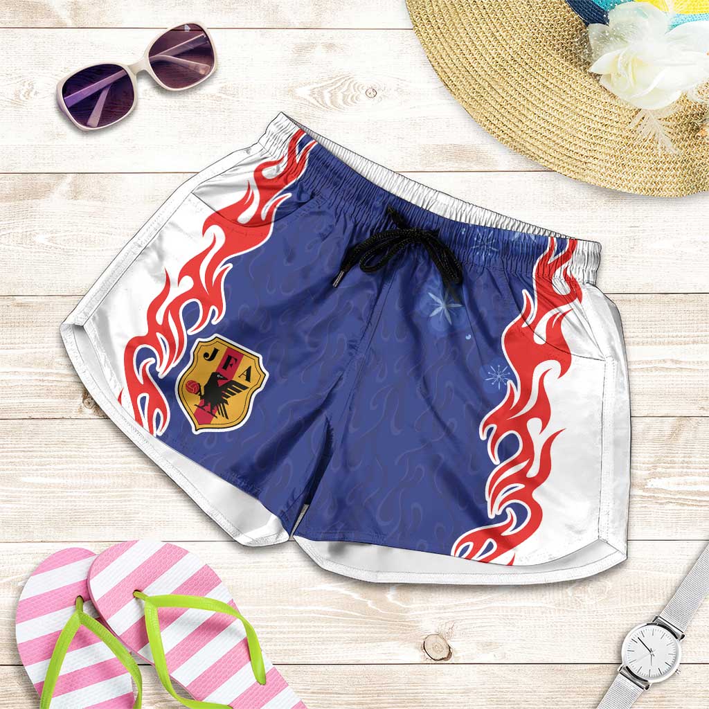 Japan National Football Shorts for Women Retro Style-Inspired 1998 - Wonder Print Shop