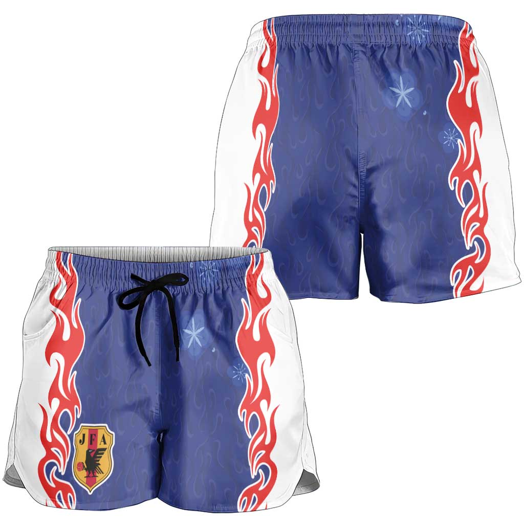 Japan National Football Shorts for Women Retro Style-Inspired 1998 - Wonder Print Shop