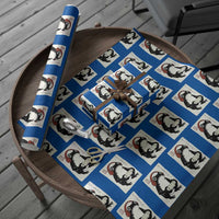 Japanese Gamer Frog Wrapping Paper Roll Boys Funny Vintage Gaming - Wonder Print Shop