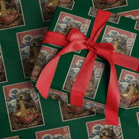 Japanese Groundhog Ramen Noodles Wrapping Paper Roll Funny Kawaii Anime - Wonder Print Shop