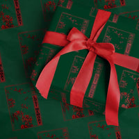 Japanese Spider Lily Wrapping Paper Roll Soft Grunge Anime Aesthetic Flower - Wonder Print Shop