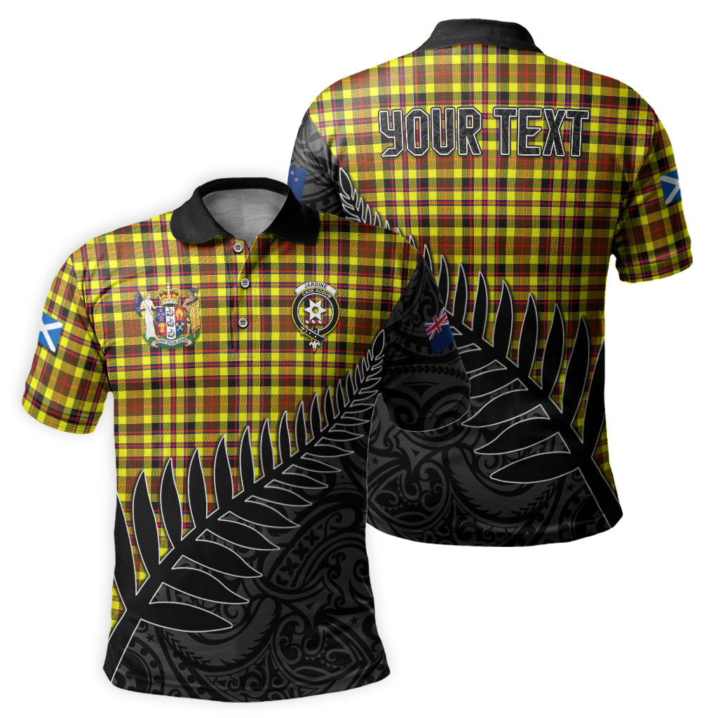 jardine-modern-tartan-family-crest-golf-shirt-with-fern-leaves-and-coat-of-arm-of-new-zealand-personalized-your-name-scottish-tatan-polo-shirt