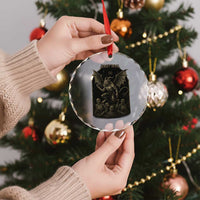 Jersey Devil Crystal Glass Ornament Vintage Weird Creepy Creature Leeds Devil - Wonder Print Shop