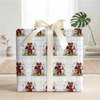 Jersey Devil Easter Egg Hunt Wrapping Paper Roll Funny Pine Barrens Folklore Gift