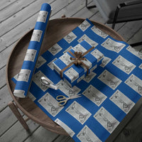 Jesus and St Mary Magdalene At The Cross Wrapping Paper Roll Vintage Catholic Lent