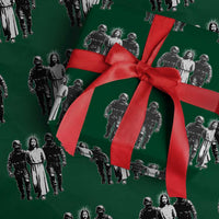 Jesus Arrested Parody Wrapping Paper Roll Funny Immigrant Rights Political Protest