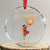 Jesus Basketball Crystal Glass Ornament He Is Rizzin' - Wonder Print Shop