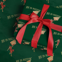 Jesus Basketball Wrapping Paper Roll He Is Rizzin'