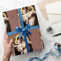 Jesus Christ and Mother Mary William Adolphe Bouguereau Art Wrapping Paper Roll