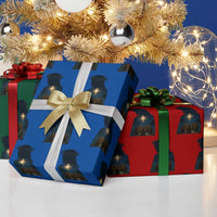 Jesus Christian Xmas Wrapping Paper Roll Christian Saints Praying Under The Star of Bethlehem - Wonder Print Shop