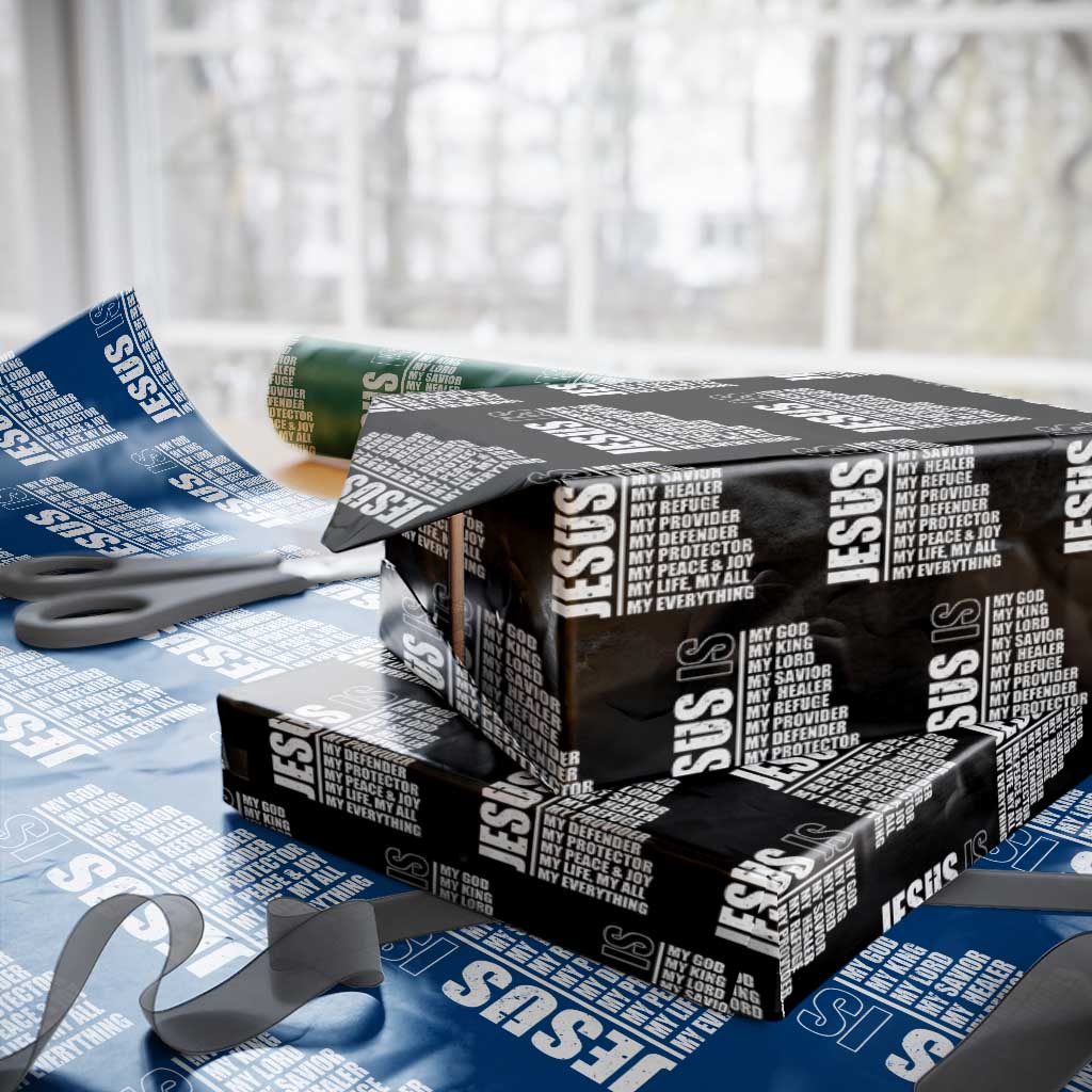 Jesus Is My Everything My God My Lord And Savior Christian Wrapping Paper Roll - Wonder Print Shop