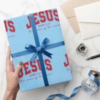 Jesus is the Reason Christmas Wrapping Paper Roll Christian Varsity - Wonder Print Shop