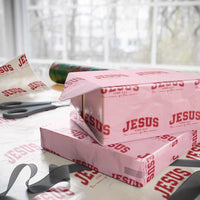 Jesus is the Reason Christmas Wrapping Paper Roll Christian Varsity - Wonder Print Shop