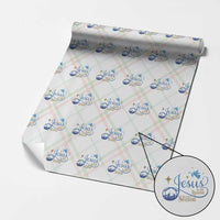 Jesus Is The Reason For The Season Wrapping Paper Roll Nativity Scene - Wonder Print Shop