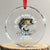 Jesus Made Me A Fisherman I Catch He Cleans Crystal Glass Ornament Christian Fisher - Wonder Print Shop