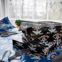 Jesus Sarcastic Humor Wrapping Paper Roll Pendejos All Of You - Wonder Print Shop